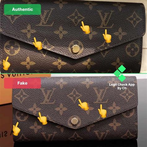 how to tell is a louis vuitton wallet is real